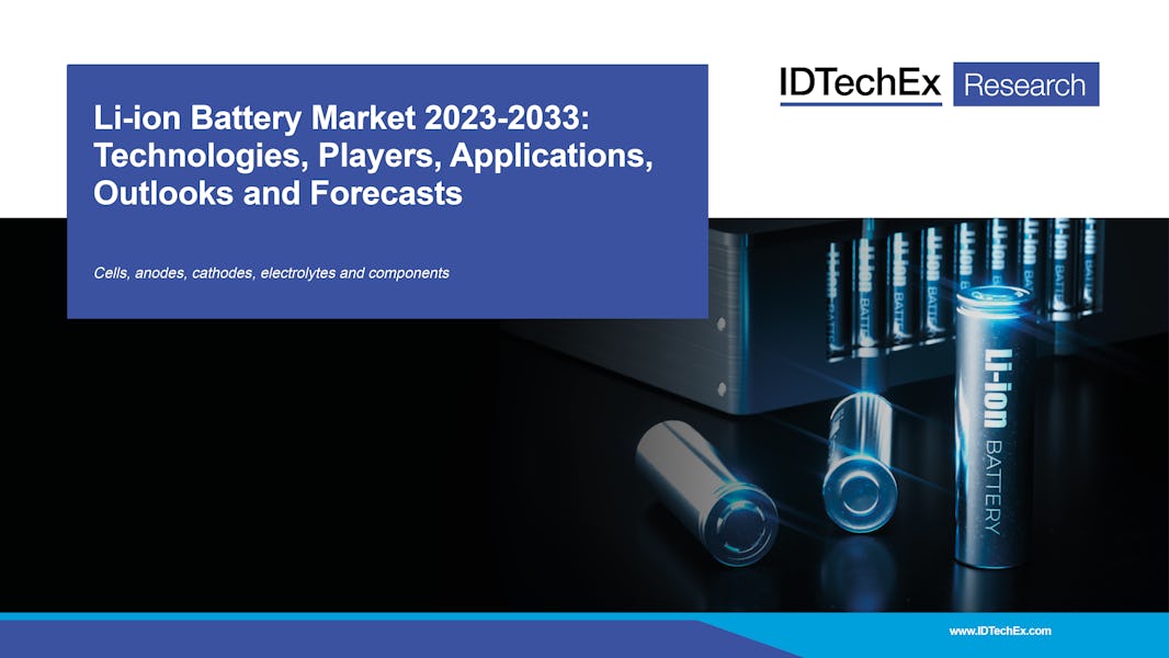 ตลาดแบตเตอรี่ลิเธียมไอออน 2023-2033: เทคโนโลยี, ผู้เล่น, แอพพลิเคชั่น, มุมมองและการคาดการณ์