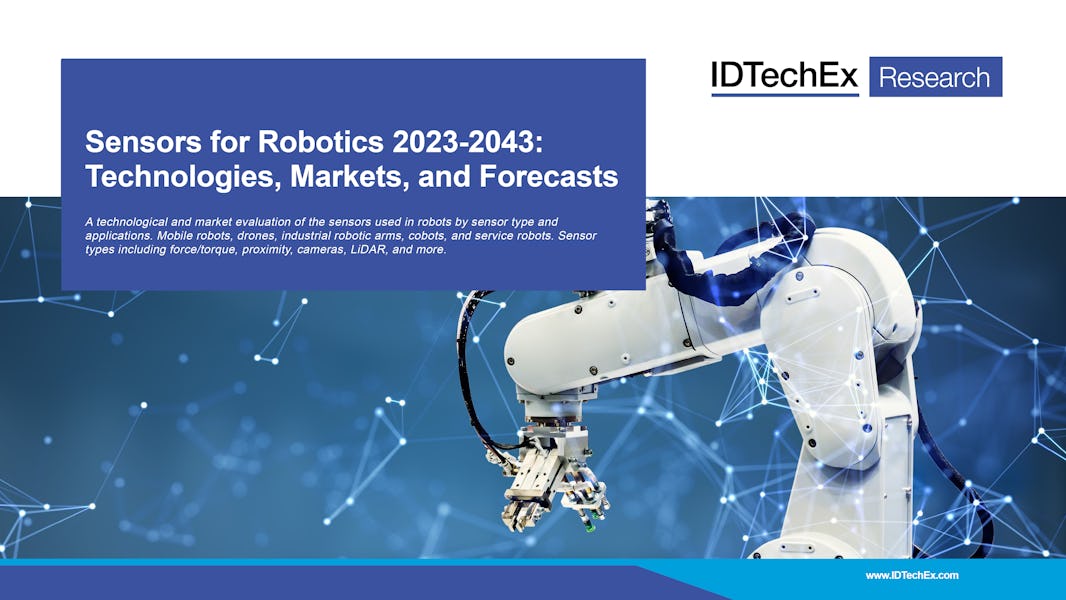 Sensors for Robotics 2023-2043: Technologies, Markets, and Forecasts