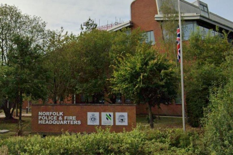 Norfolk Police headquarters in Wymondham (Image: Google)
