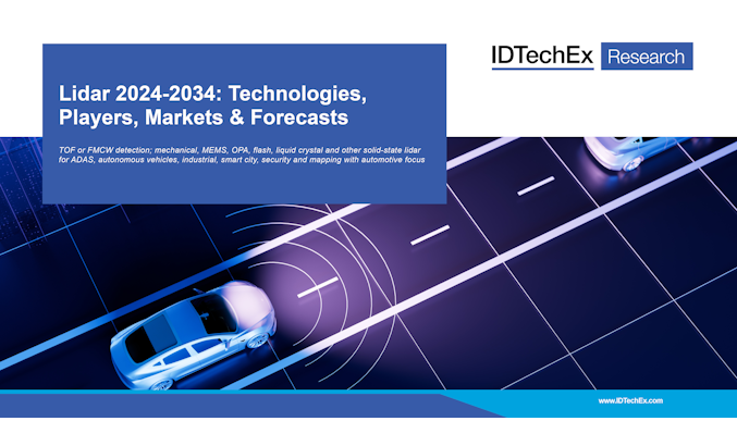 Lidar 2024-2034: เทคโนโลยี ผู้เล่น ตลาด และการคาดการณ์