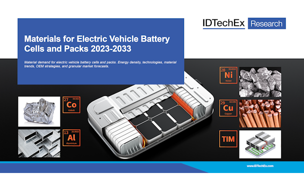 電気自動車向けバッテリーセル＆パック用材料 2023-2033年